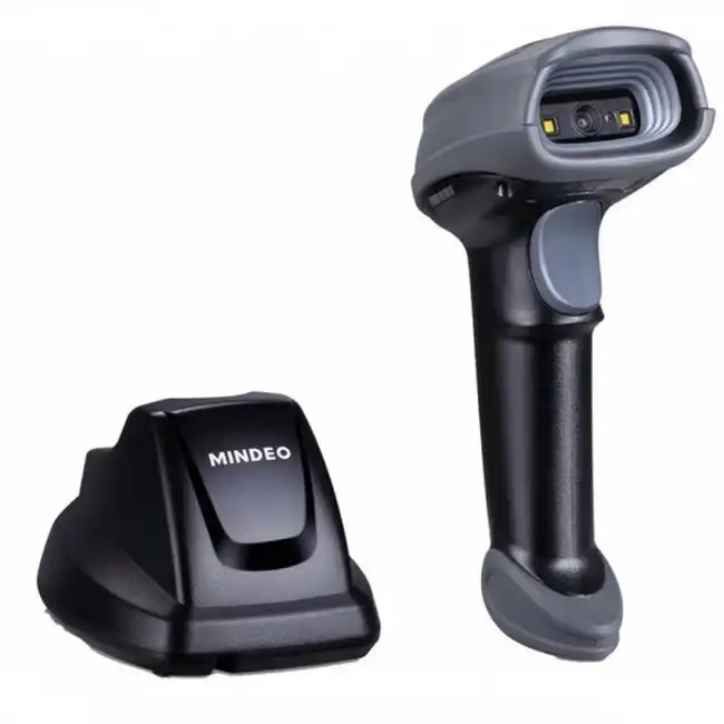 Сканер штрихкода Mindeo CS2290-SR RF (Ручной беспроводной, 2D, USB, Bluetooth, Черный, С подставкой)