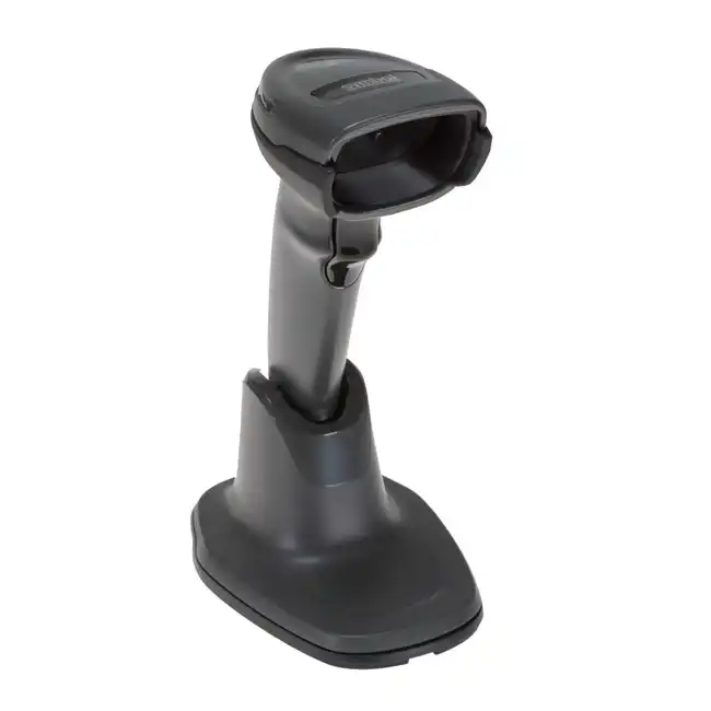 Сканер штрихкода Zebra DS4308-HD DS4308-HD7R0110SGE (Ручной проводной, 1D/2D, USB, Черный, С подставкой)
