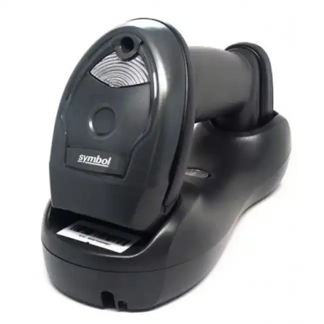 Сканер штрихкода Zebra LI4278-TRBU0100ZWR (Ручной беспроводной, 1D, USB, Bluetooth, Черный, С подставкой)