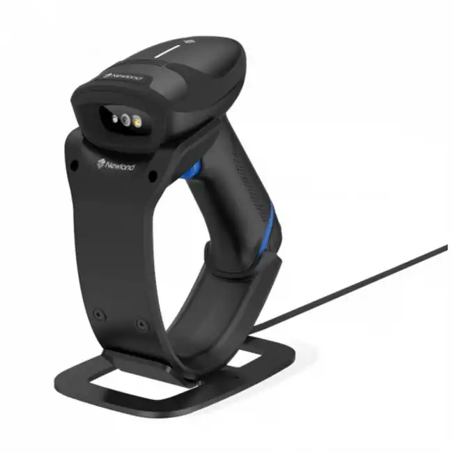 Сканер штрихкода Newland NLS-HR3300-BT (Ручной беспроводной, 2D, USB, Bluetooth, Черный, С подставкой)
