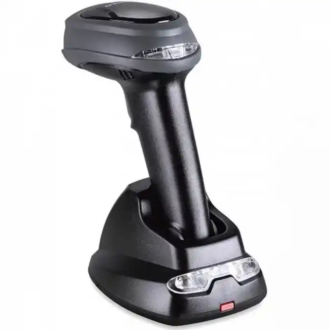 Сканер штрихкода Mindeo CS2291-HD(BT) (Ручной беспроводной, 2D, USB, Bluetooth, Серый, С подставкой)