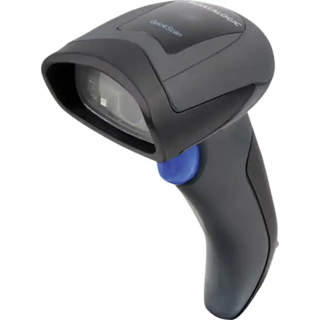 Сканер штрихкода Datalogic QuickScan QBT2430 QBT2430-BK-BTK1 (Ручной беспроводной, 2D, USB, Черный, С подставкой)