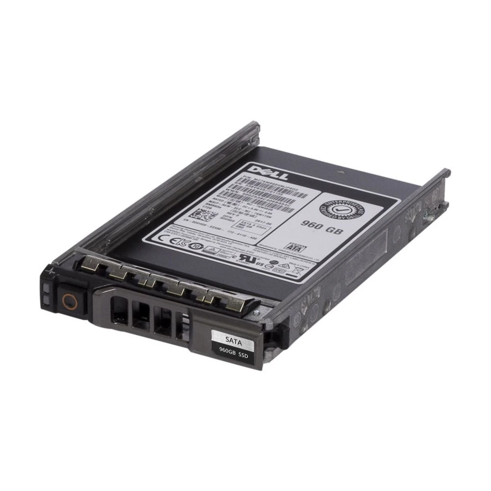 Серверный жесткий диск Dell 960GB SATA 2.5" 6G SSD DD4G0 2,5 SFF, 960 ГБ, SATA