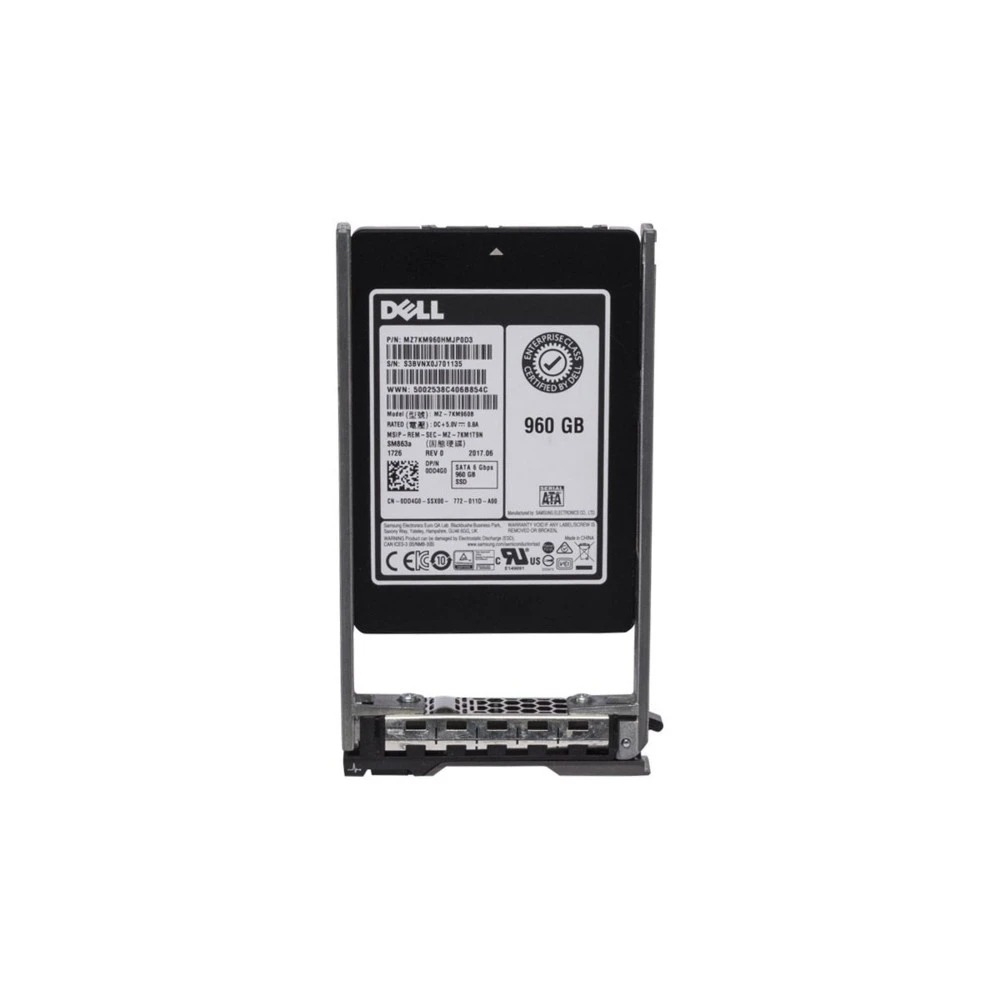 Серверный жесткий диск Dell 960GB SATA 2.5" 6G SSD DD4G0 2,5 SFF, 960 ГБ, SATA
