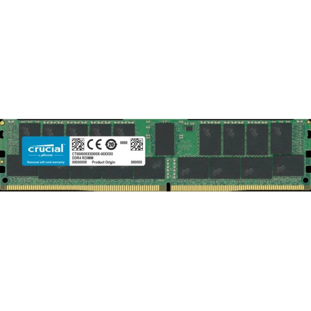 Серверная оперативная память ОЗУ Crucial 32GB DDR4-2933 RDIMM CT32G4RFD4293 32 ГБ, DDR4