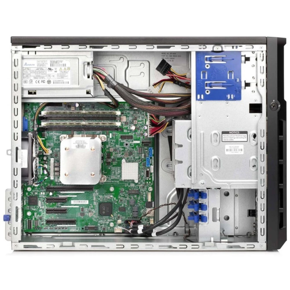 Сервер HPE Proliant ML30 Gen9 823401-001/823401-B21 Tower, Xeon E3-1220 v6, 3000 МГц, 4, 8, 1 x 16 ГБ, LFF 3.5", 4, 2x 1 ТБ