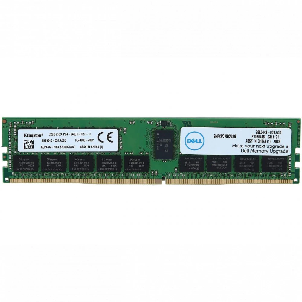 Серверная оперативная память ОЗУ Dell 32GB 4Rx4 DDR3 LRDIMM 1600MHz A7916527 32 ГБ, DDR3