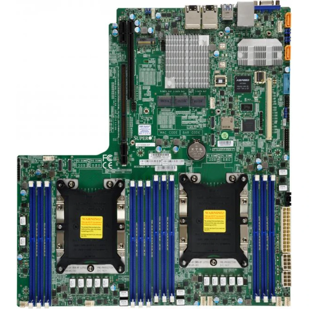 Серверная материнская плата Supermicro X11DDW-NT MBD-X11DDW-NT-B