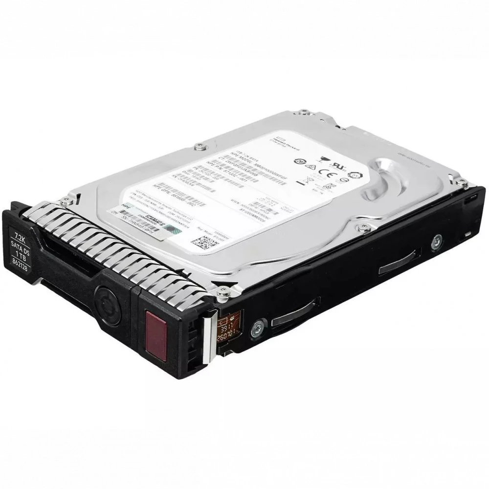 Серверный жесткий диск HPE 1TB SATA 6G 7.2K LFF 861691-B21 3,5 LFF, 1 ТБ, SATA
