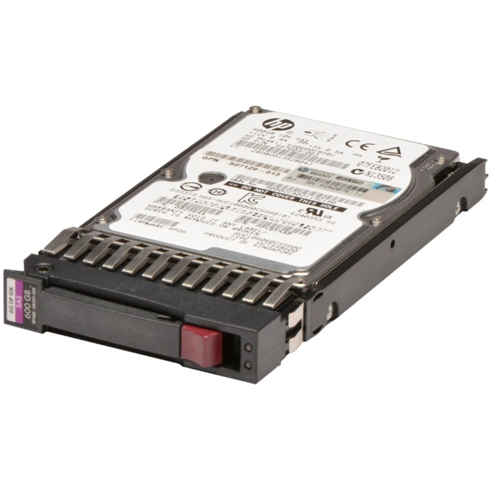 Серверный жесткий диск HPE 613922-001B 2,5 SFF, 600 ГБ, SAS
