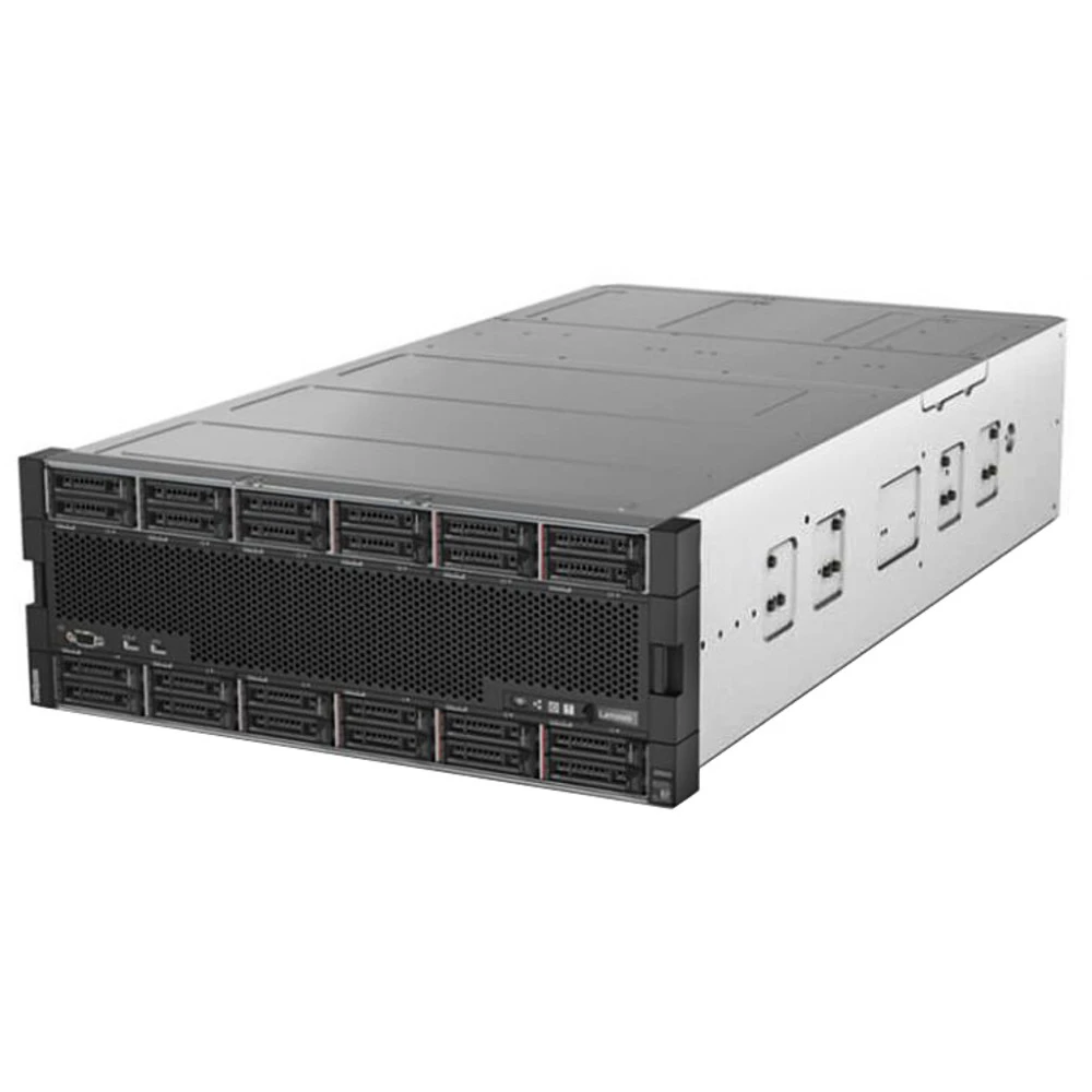 Сервер Lenovo ThinkSystem SR950 7X13S12500 4U Rack, Xeon Platinum 8276M, 2200 МГц, 28, 38.5, 72 x 128 ГБ, SFF 2.5", 24, 16x 3.84 ТБ, 2x 480 ГБ