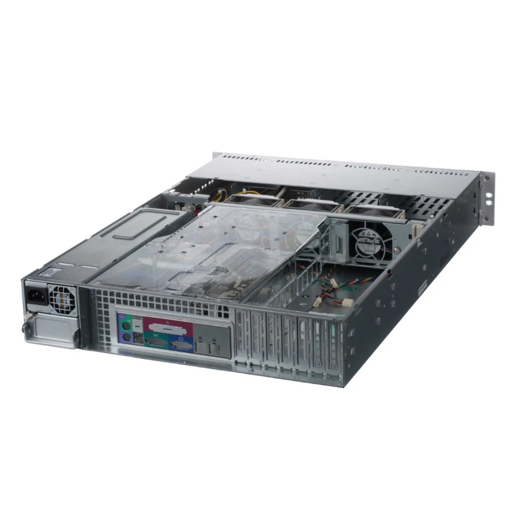 Сервер Supermicro CSE-825TQ-563LPB/X11DPL SMR0128 2U Rack, Xeon Silver 4112, 2600 МГц, 4, 8.25, 1 x 16 ГБ, LFF 3.5", 8