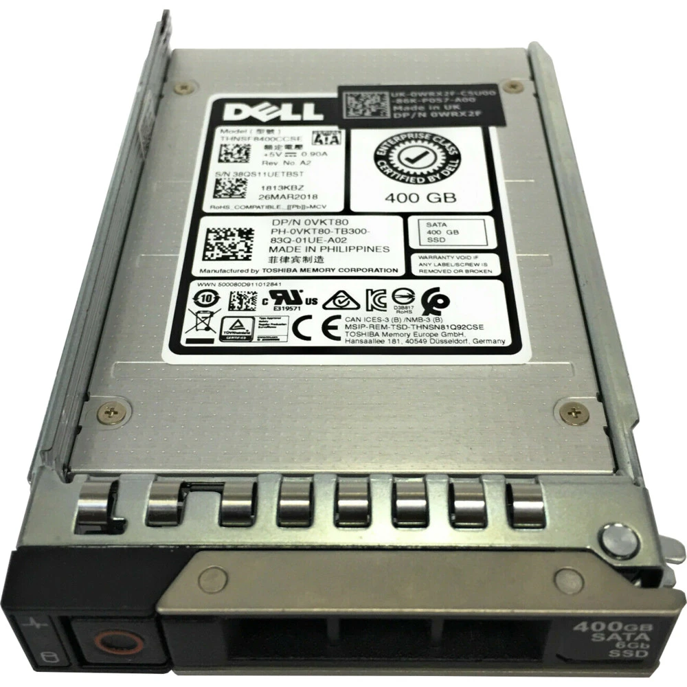 Серверный жесткий диск Dell 400-AXTQ 2,5 SFF, 1.92 ТБ, SATA