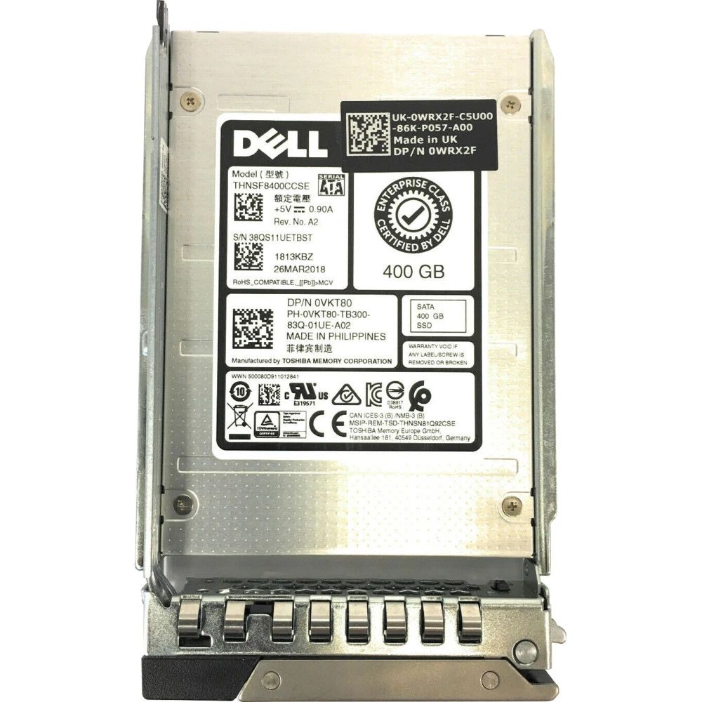 Серверный жесткий диск Dell 400-AXTQ 2,5 SFF, 1.92 ТБ, SATA
