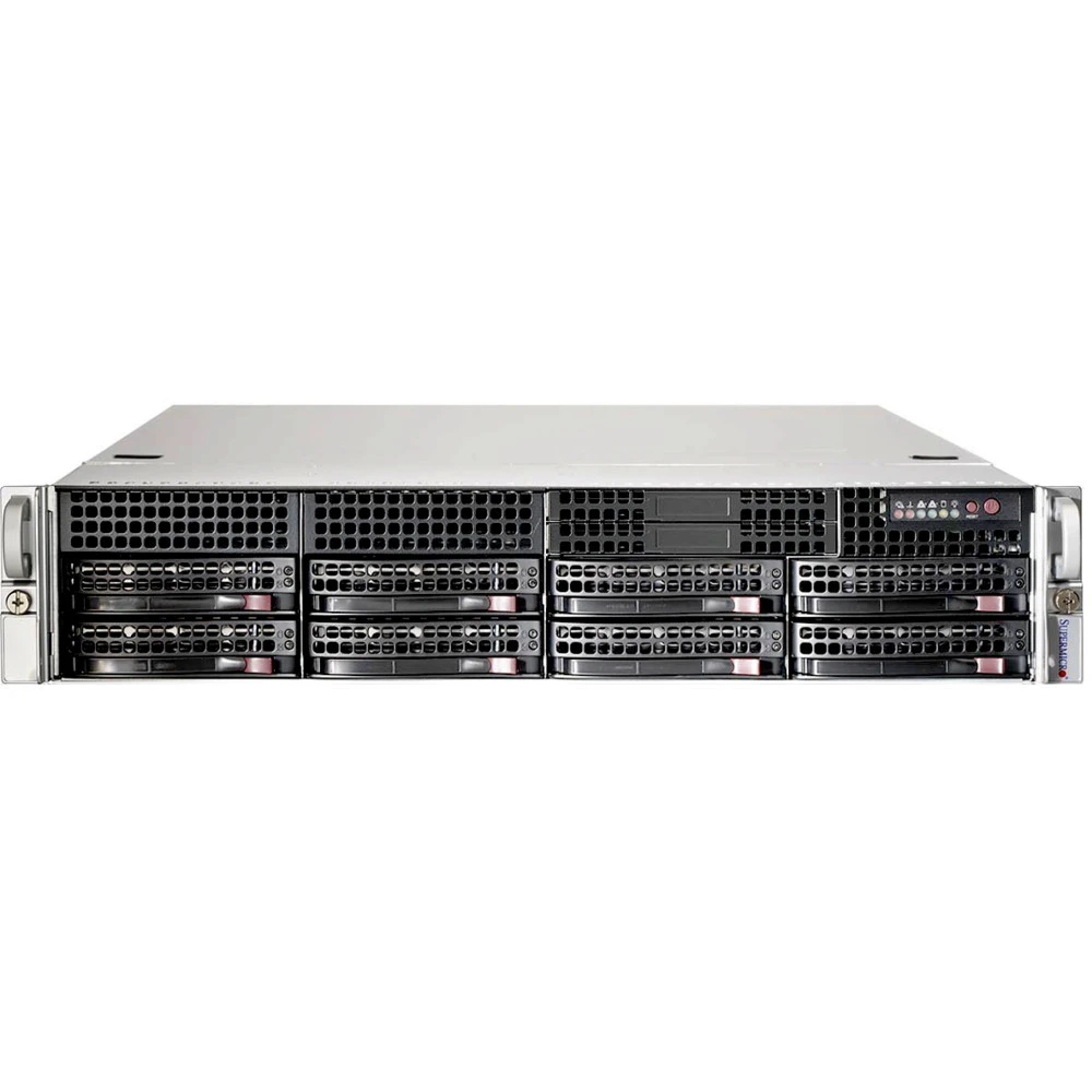Сервер Supermicro CSE-825TQ-R740LPB SMR0135 2U Rack, Xeon E5-2620 v4, 2100 МГц, 8, 20, 1 x 16 ГБ, LFF 3.5", 8