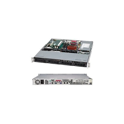 Сервер Supermicro X10SLLF-813MTQ350C SMR0013 1U Rack, Xeon E3-1220 v3, 3100 МГц, 4, 8
