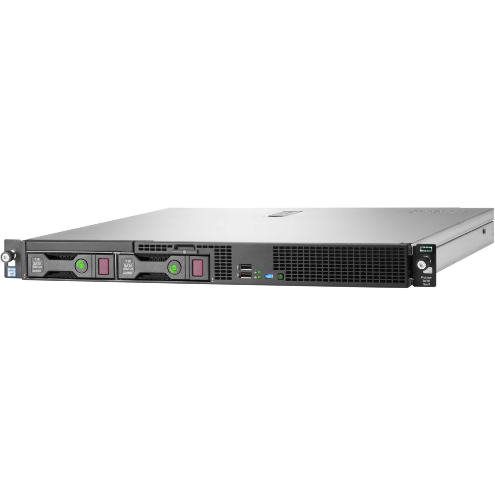 Сервер HPE ProLiant DL20 Gen10 P17079-B21 1U Rack, Xeon E-2224, 3400 МГц, 4, 8, 1 x 16 ГБ, LFF 3.5", 2