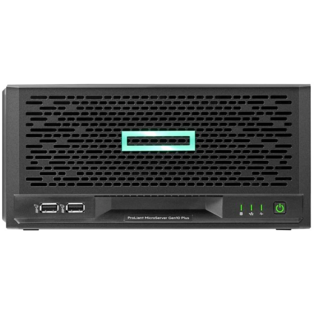 Сервер HPE ProLiant MicroServer Gen10 Plus P16006-421 Ultra Microtower, Xeon E-2224, 3400 МГц, 4, 8, 1 x 16 ГБ, LFF 3.5", 4