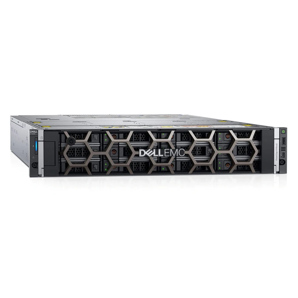 Сервер Dell PowerEdge R740xd 210-AKZR-351 2U Rack, Xeon Silver 4214R, 2400 МГц, 12, 16.5, 2 x 16 ГБ, LFF 3.5", 18, 3x 4 ТБ