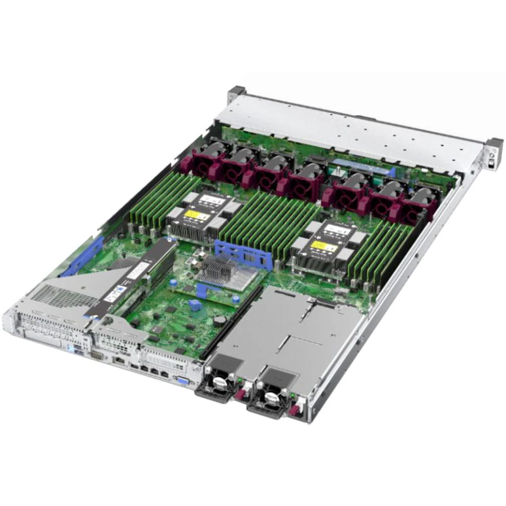 Сервер HPE Proliant DL360 Gen10 P23577-B21 1U Rack, Xeon Silver 4215R, 3200 МГц, 8, 11, 1 x 32 ГБ, SFF 2.5", 10