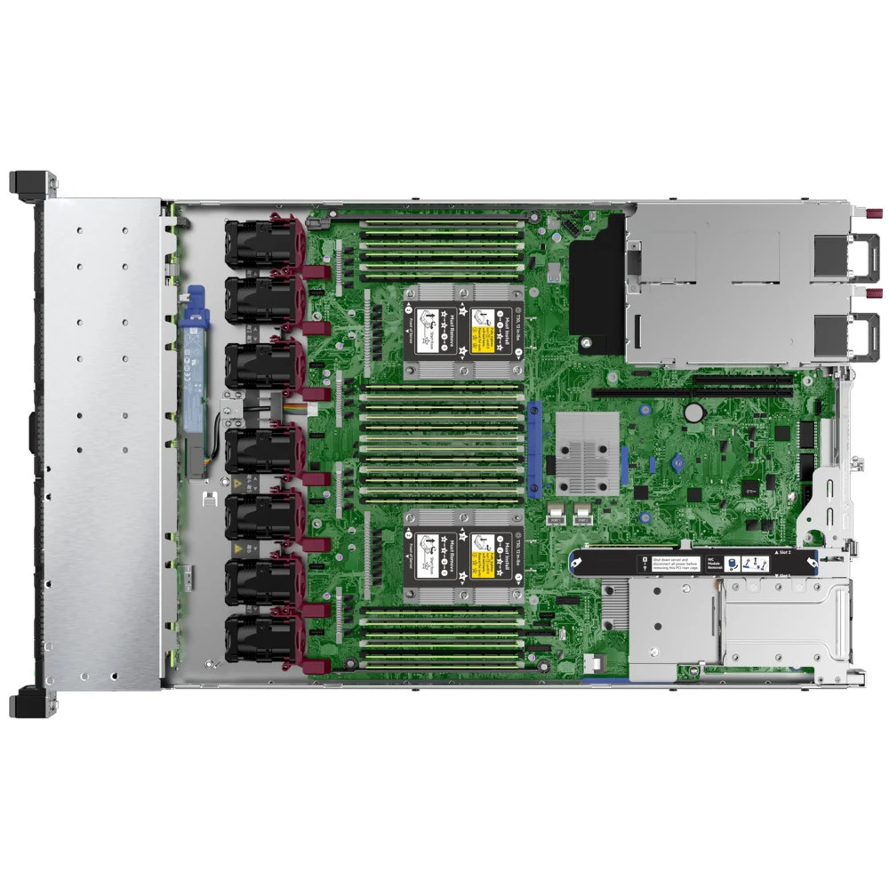 Сервер HPE Proliant DL360 Gen10 P23577-B21 1U Rack, Xeon Silver 4215R, 3200 МГц, 8, 11, 1 x 32 ГБ, SFF 2.5", 10