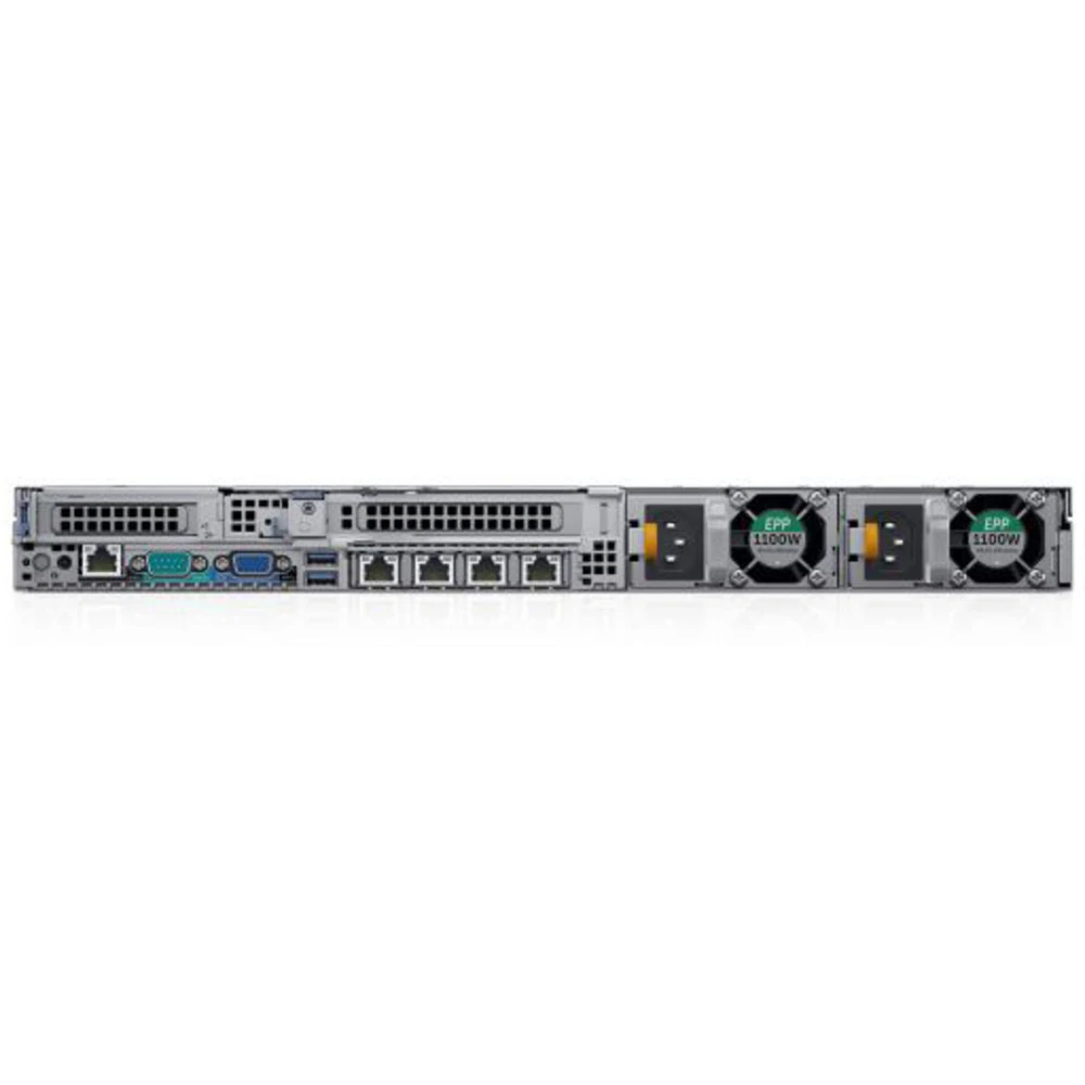 Сервер Dell PowerEdge R640 PER640RU4-1 1U Rack, Xeon Silver 4215R, 3200 МГц, 8, 11, 24 x 32 ГБ, SFF 2.5", 8, 4x 960 ГБ