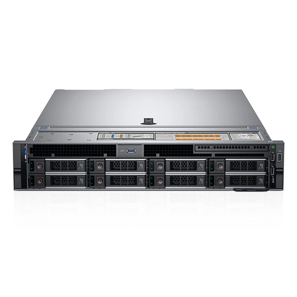 Сервер Dell PowerEdge R740 210-AKXJ-333 2U Rack, Xeon Silver 4215R, 3200 МГц, 8, 11, 2 x 16 ГБ, SFF 2.5", 8, 1x 1.2 ТБ