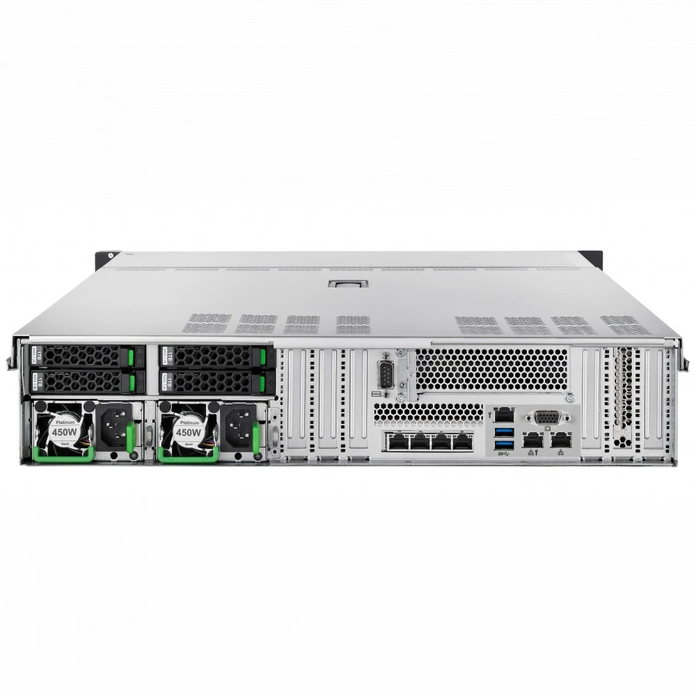 Сервер Fujitsu PRIMERGY RX2540 M5 S26361-K1655-V408_spec 2U Rack, Xeon Gold 6242, 2800 МГц, 16, 22, SFF 2.5", 28
