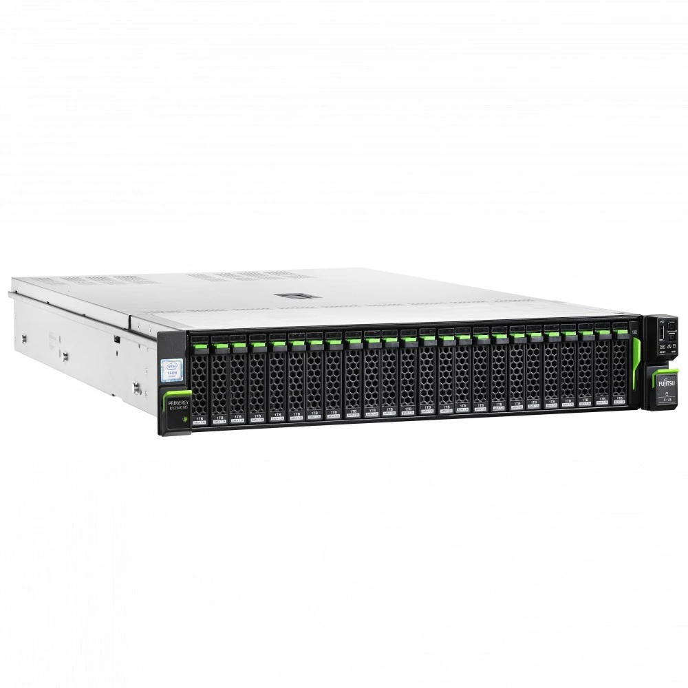 Сервер Fujitsu PRIMERGY RX2540 M5 S26361-K1655-V408_spec 2U Rack, Xeon Gold 6242, 2800 МГц, 16, 22, SFF 2.5", 28