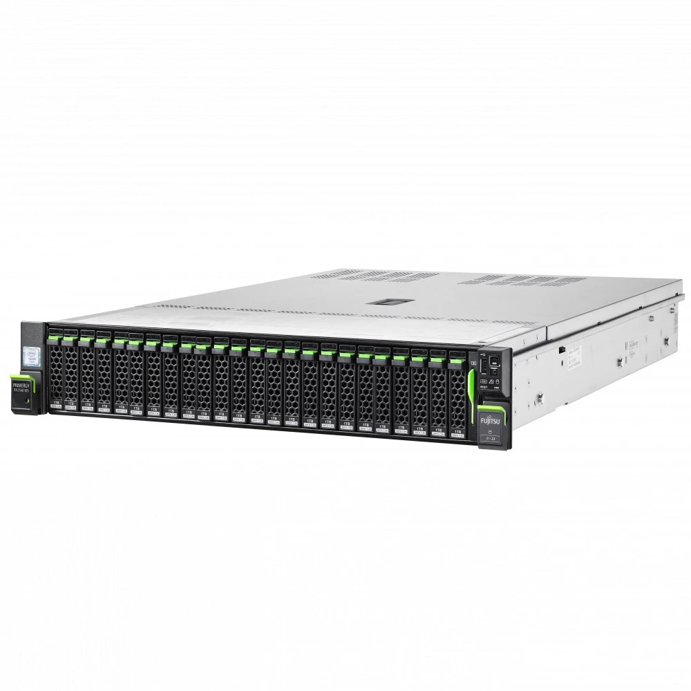 Сервер Fujitsu PRIMERGY RX2540 M5 S26361-K1655-V408_spec 2U Rack, Xeon Gold 6242, 2800 МГц, 16, 22, SFF 2.5", 28