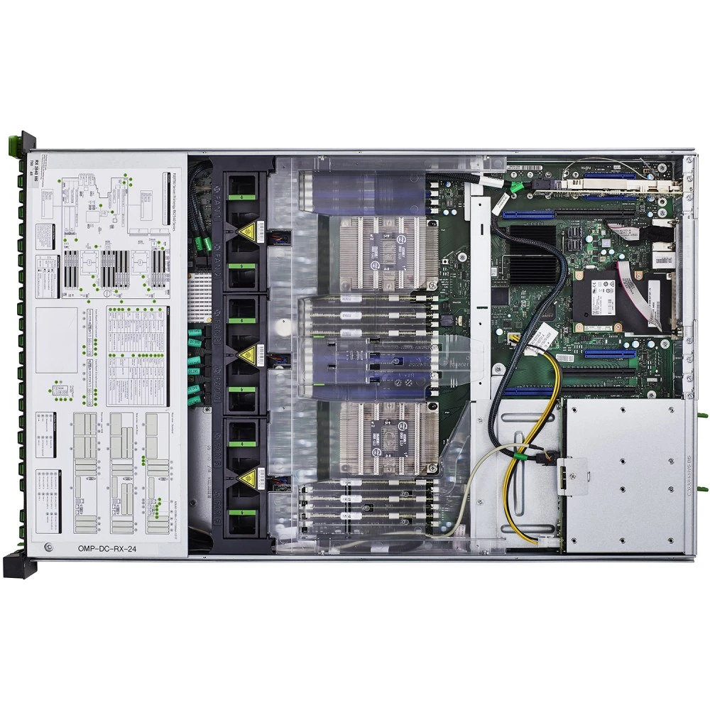 Сервер Fujitsu PRIMERGY RX2540 M5 S26361-K1655-V408_spec 2U Rack, Xeon Gold 6242, 2800 МГц, 16, 22, SFF 2.5", 28