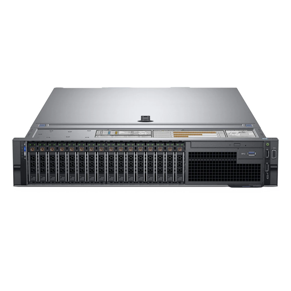 Сервер Dell PowerEdge R740 210-AKXJ-331 2U Rack, Xeon Gold 6248R, 3000 МГц, 24, 35.75, 2 x 32 ГБ, SFF 2.5", 16, 1x 1.2 ТБ