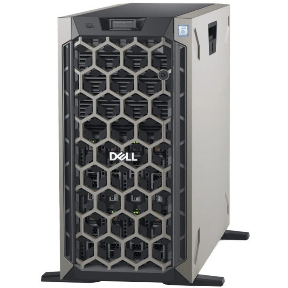 Сервер Dell PowerEdge T440 T440-5218-03 Tower, Xeon Silver 4114, 2200 МГц, 10, 13.75, 4 x 16 ГБ, SFF 2.5", 8