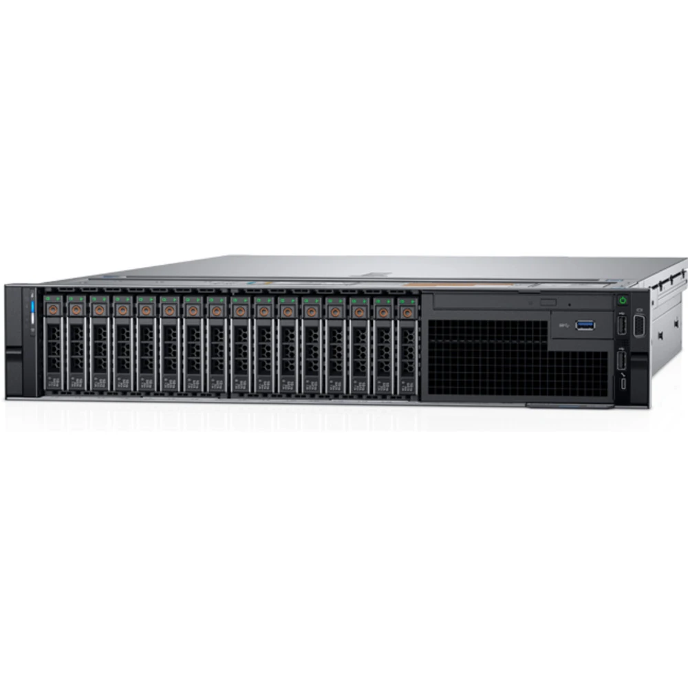 Сервер Dell PowerEdge R740 210-AKXJ-257 2U Rack, Xeon Gold 5115, 2400 МГц, 10, 13.75, 2 x 32 ГБ, SFF 2.5", 16, 4x 960 ГБ