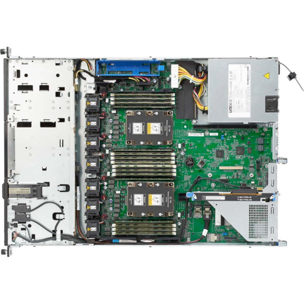 Сервер HPE Proliant DL160 Gen10 P35514-B21 1U Rack, Xeon Bronze 3206R, 1900 МГц, 8, 11, 1 x 16 ГБ, LFF 3.5", 4