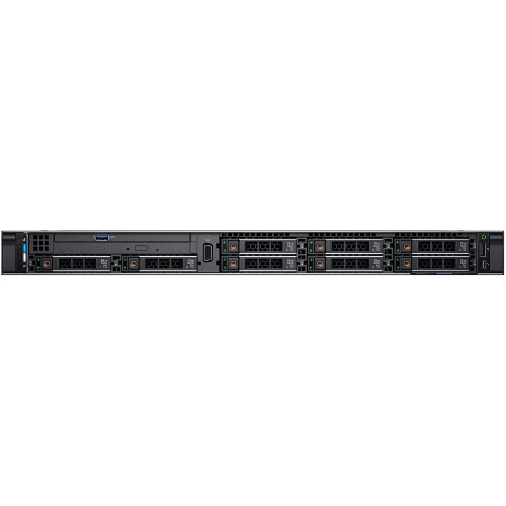 Сервер Dell PowerEdge R640 210-AKWU-B 1U Rack, Xeon Silver 4208, 2100 МГц, 8, 11, 2 x 16 ГБ, SFF 2.5", 8, 2x 1.2 ТБ