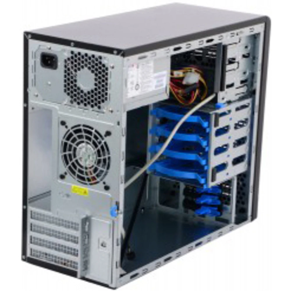 Сервер Supermicro CSE-731i-300B/X11SCL-F SMT0044 Tower, Xeon E-2224, 3400 МГц, 4, 8, 1 x 8 ГБ, LFF 3.5", 4