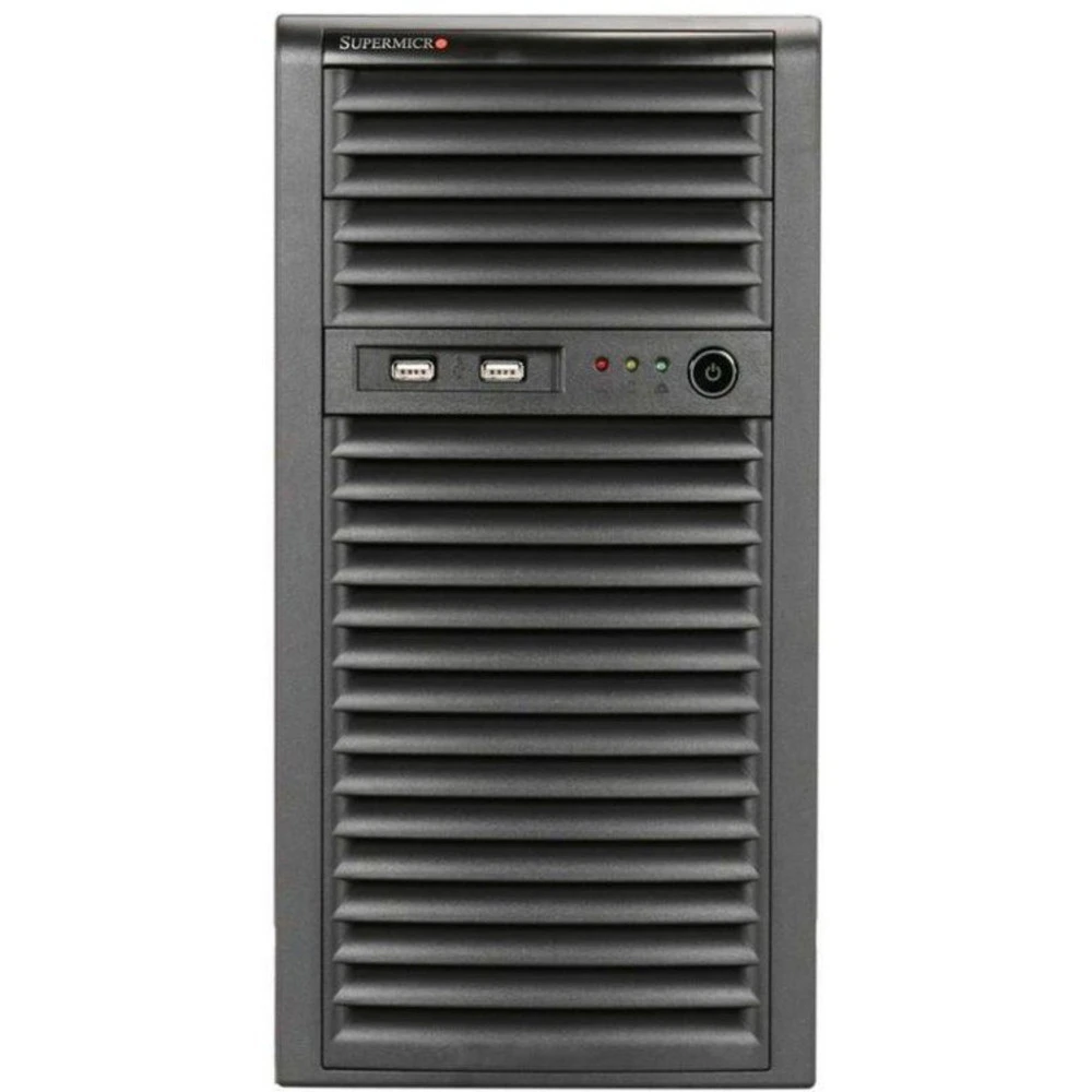 Сервер Supermicro CSE-731i-300B/X11SCL-F SMT0044 Tower, Xeon E-2224, 3400 МГц, 4, 8, 1 x 8 ГБ, LFF 3.5", 4