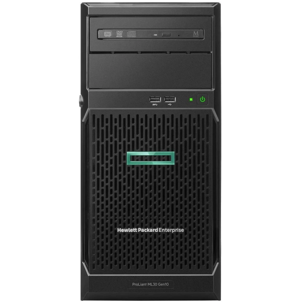 Сервер HPE ProLiant ML30 Gen10 P16928-421-NC2 Tower, Xeon E-2224, 3400 МГц, 4, 8, 1 x 16 ГБ, LFF 3.5", 4
