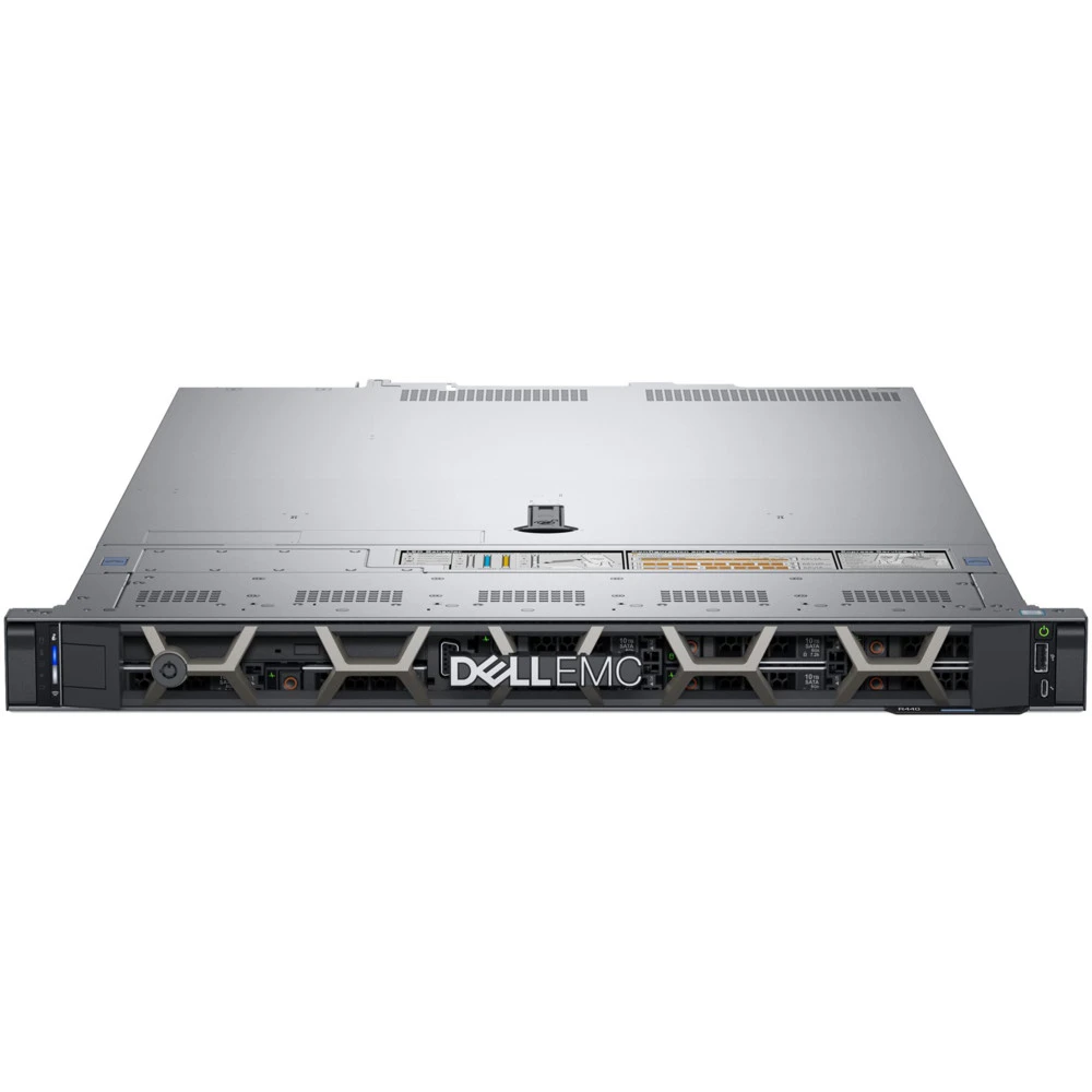 Сервер Dell PowerEdge R440 210-ALZE_bundle300 1U Rack, Xeon Silver 4210R, 2400 МГц, 10, 13.75, SFF 2.5", 8