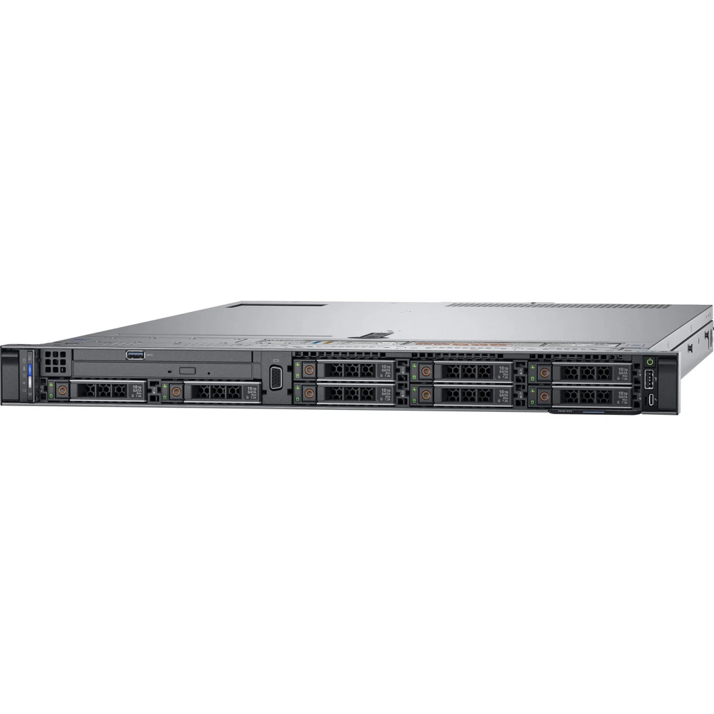 Сервер Dell PowerEdge R440 210-ALZE_bundle300 1U Rack, Xeon Silver 4210R, 2400 МГц, 10, 13.75, SFF 2.5", 8