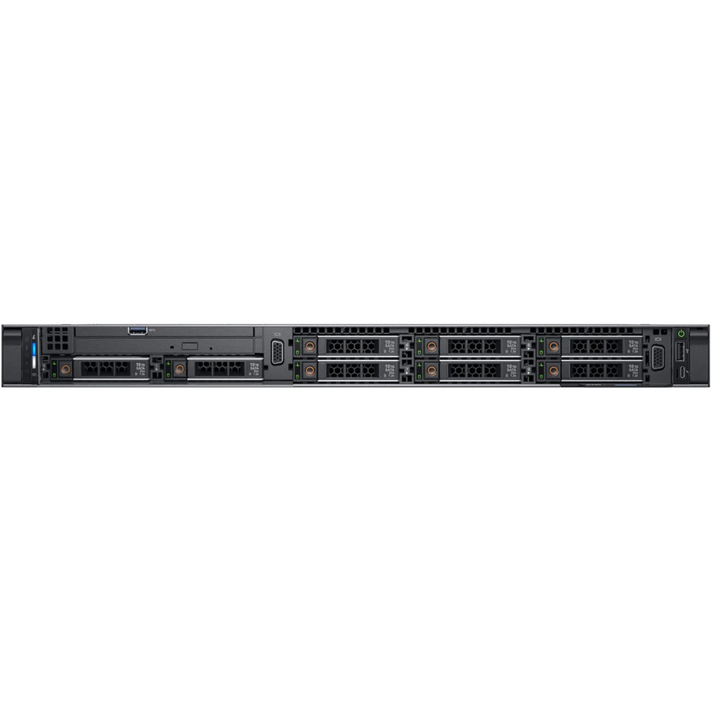 Сервер Dell PowerEdge R440 210-ALZE_bundle300 1U Rack, Xeon Silver 4210R, 2400 МГц, 10, 13.75, SFF 2.5", 8