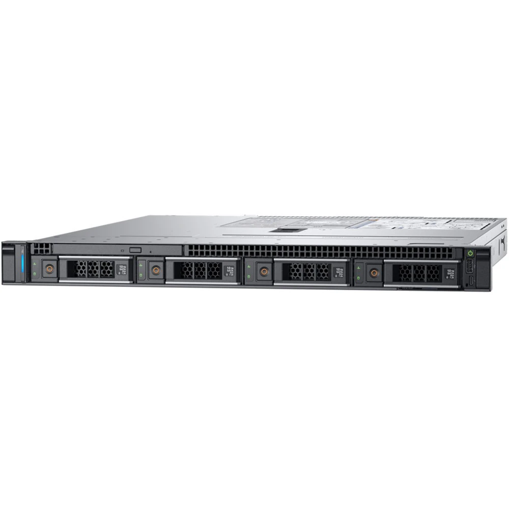 Сервер Dell PowerEdge R340 210-AQUB_bundle278 1U Rack, Xeon E-2276G, 3800 МГц, 6, 12, LFF 3.5", 4