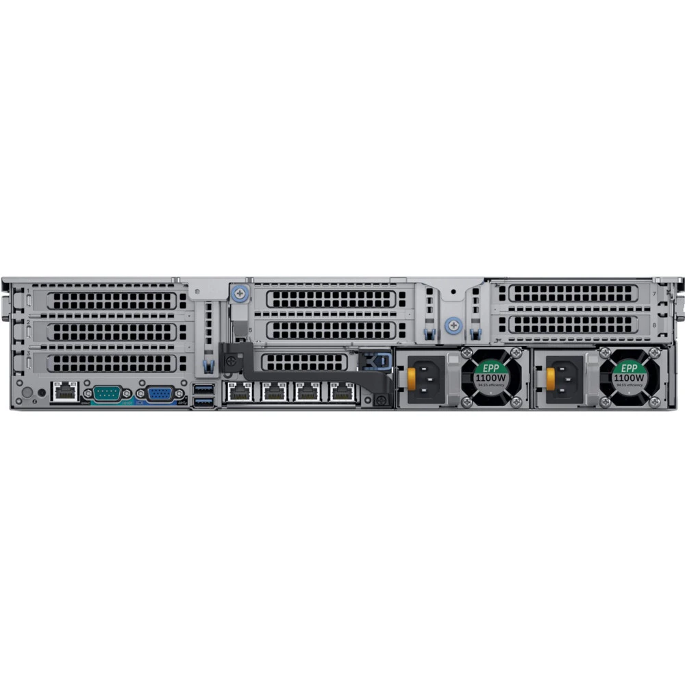 Сервер Dell PowerEdge R740 210-AKXJ-350 2U Rack, Xeon Silver 4210R, 2400 МГц, 10, 13.75, 2 x 16 ГБ, SFF 2.5", 16, 1x 1.2 ТБ