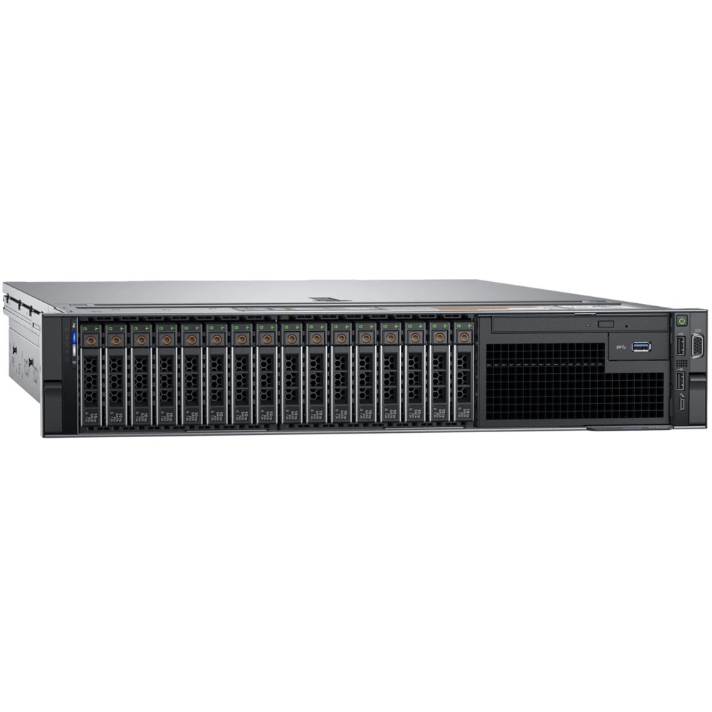 Сервер Dell PowerEdge R740 210-AKXJ-350 2U Rack, Xeon Silver 4210R, 2400 МГц, 10, 13.75, 2 x 16 ГБ, SFF 2.5", 16, 1x 1.2 ТБ