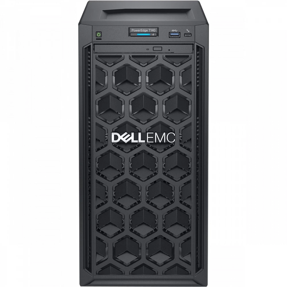 Сервер Dell PowerEdge T140 PET140RU1-04 Tower, Xeon E-2224, 3400 МГц, 4, 8, 1 x 8 ГБ, LFF 3.5", 4, 1x 2 ТБ