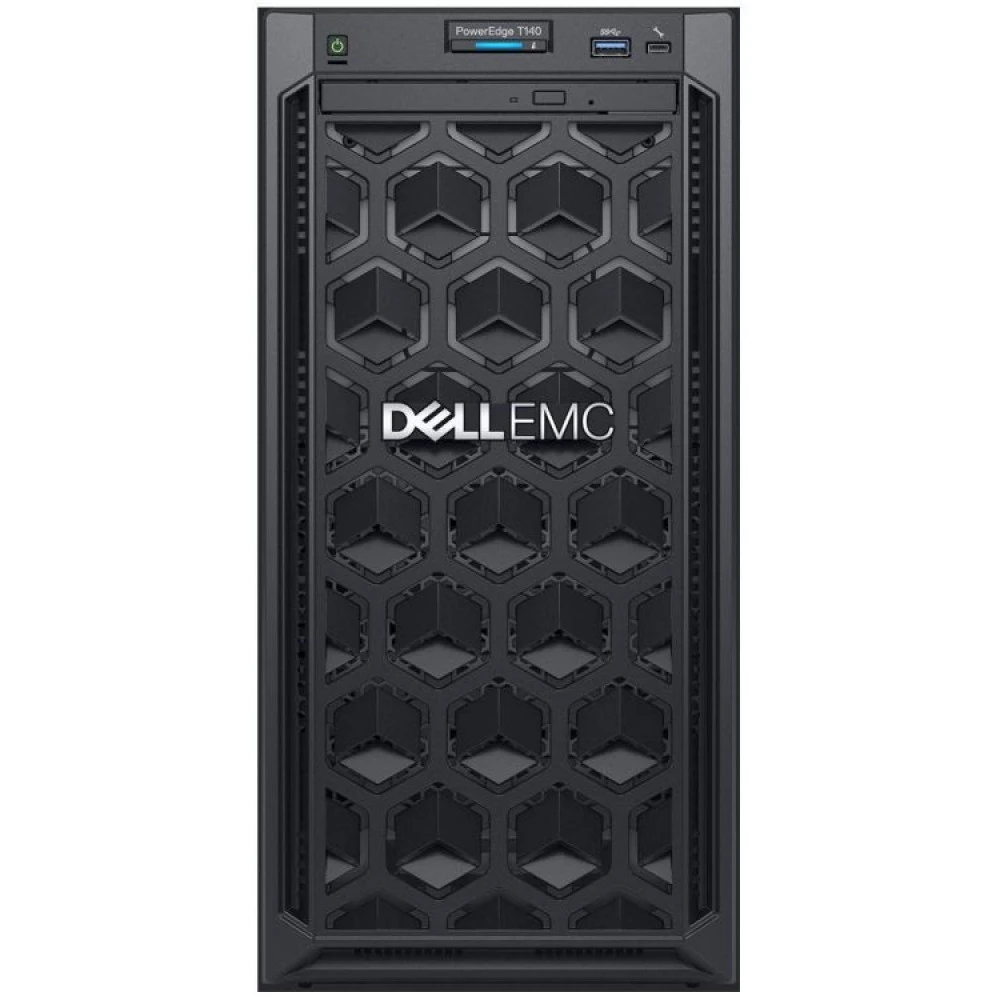 Сервер Dell PowerEdge T140 PET140RU1-04 Tower, Xeon E-2224, 3400 МГц, 4, 8, 1 x 8 ГБ, LFF 3.5", 4, 1x 2 ТБ