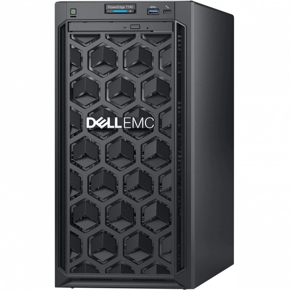 Сервер Dell PowerEdge T140 PET140RU1-04 Tower, Xeon E-2224, 3400 МГц, 4, 8, 1 x 8 ГБ, LFF 3.5", 4, 1x 2 ТБ