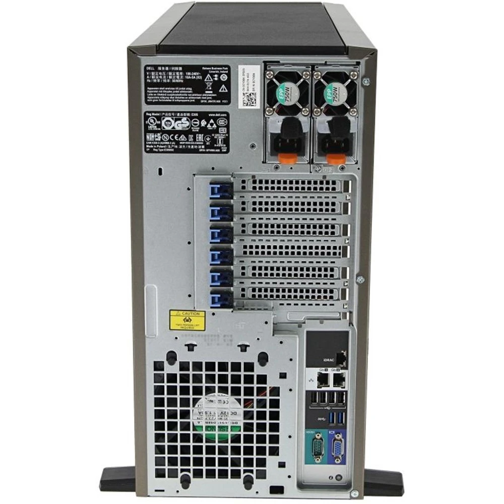 Сервер Dell PowerEdge T440 PET440RU2-01 Tower, Xeon Silver 4210, 2200 МГц, 10, 13.75, 2 x 16 ГБ, LFF 3.5", 8, 1x 1.92 ТБ