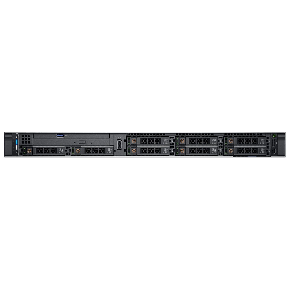Сервер Dell PowerEdge R440 PER440RU4-08 1U Rack, Xeon Silver 4215R, 3200 МГц, 8, 11, 14 x 32 ГБ, SFF 2.5", 8